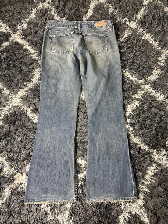 Abercrombie & Fitch Denim - Vintage Abercrombie & Fitch Jeans Womens 8R Flare Bootcut Blue Denim 34x33
